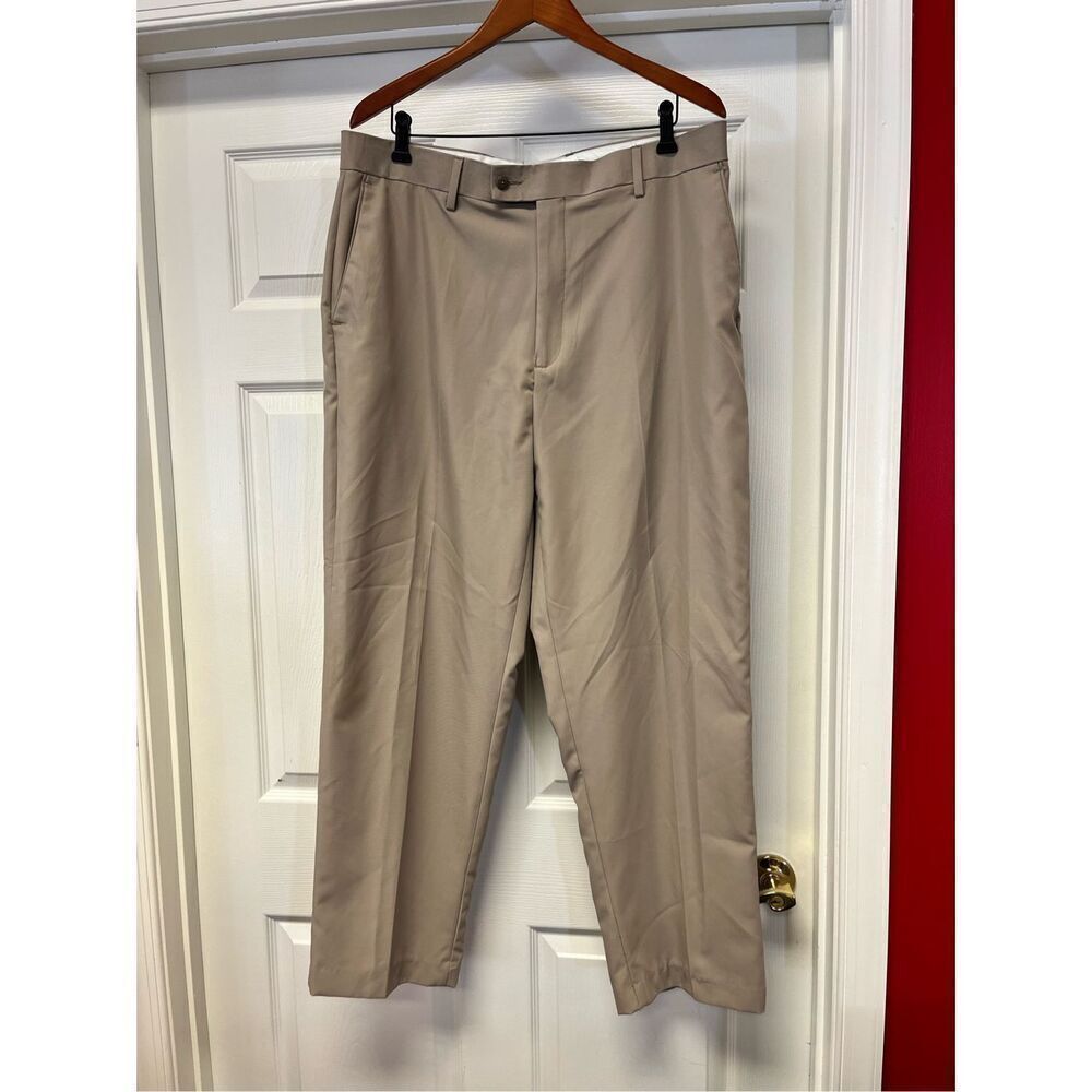 Alan Flusser Tan Golf Pants sz 38X30 EUC